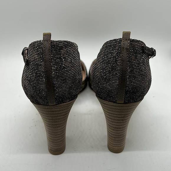 SJP Sexy Shimmery Cheetah Print High Heel Shoes **Size 38.5/US Size 8.5**🐆🐆 - Picture 6 of 8